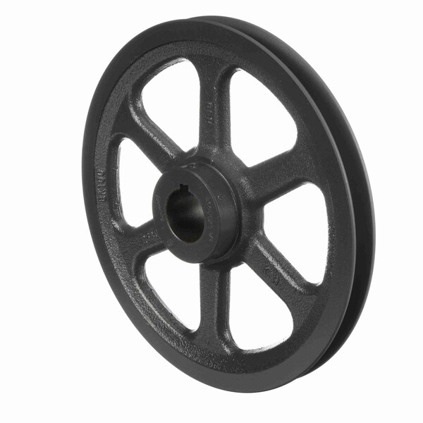 1 Groove Cast Iron Fhp - Finished Bore Sheave, BK100X 1 3/8